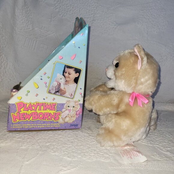 Vintage 1994 Tyco Playtime Kitties Stk # 1728-3 Kitty Kitten Coco WORKS - Picture 6 of 17